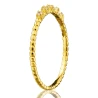 Goldener Kugelring WHITE STONES ER.0053| ergold