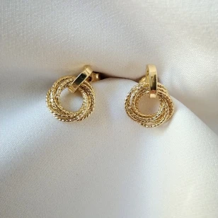 Ohrringe aus vergoldetem Silber "Charm of the Night"| ergold