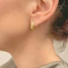 Ohrringe aus vergoldetem Silber "Charm of the Night"| ergold