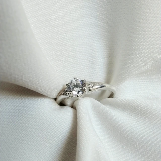 copy of Gold Ring Zirkonie nur ein Smaragd
