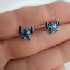 Srebrne kolczyki dziecięce STITCH | ERgold