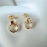 Ohrringe aus vergoldetem Silber "Charm of the Night"| ergold