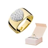 Złoty pierścionek z diamentem EY-352 0,26ct | ERgold