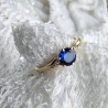 Gold Ring Zirconie Nur ein Smaragd | ergold