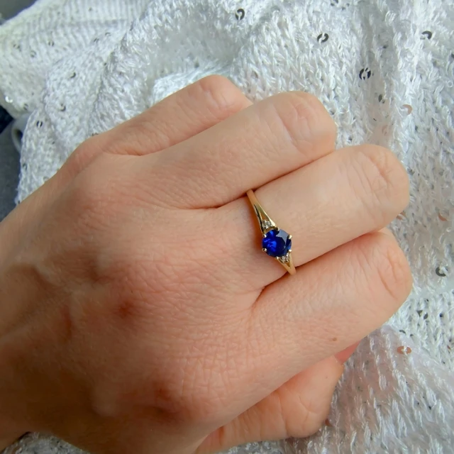copy of Gold Ring Zirkonie nur ein Smaragd