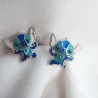 Srebrne kolczyki dziecięce STICH