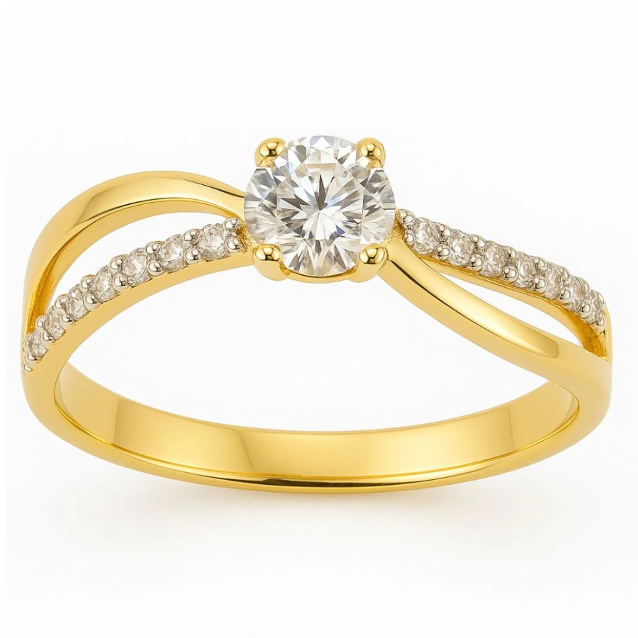 Goldring INTERSPERSED schönes Zirkonia P2.1372 | ergold