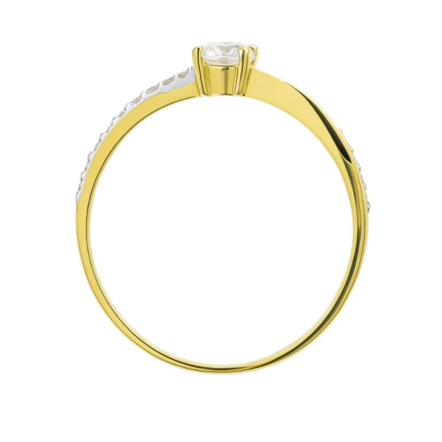 Goldring INTERSPERSED schöner Strassstein