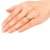 Eleganter Goldring mit Strasssteinen P2.1249 | ergold