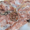 ⭐ Goldener Anhänger Fußanhänger pr. 585 ♥ Ergold