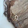 ⭐BLIŹNIĘTA  złoty wisiorek znak zodiaku pr. 585♥ Ergold