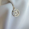 ⭐ Goldener Anhänger Fußanhänger pr. 585 ♥ Ergold