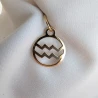 ⭐ Goldener Anhänger Fußanhänger pr. 585 ♥ Ergold