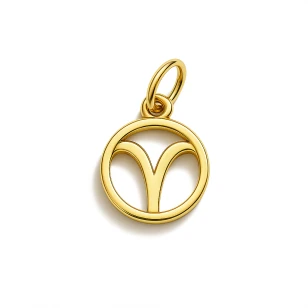 ⭐ Goldener Anhänger Fußanhänger pr. 585 ♥ Ergold