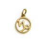 ⭐ Goldener Anhänger Fußanhänger pr. 585 ♥ Ergold