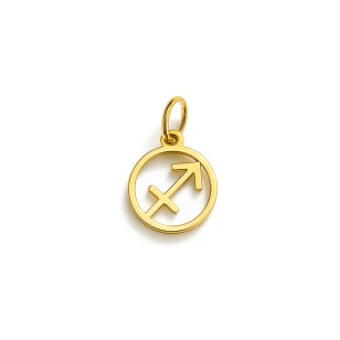 ⭐ Goldener Anhänger Fußanhänger pr. 585 ♥ Ergold