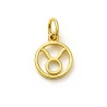 ⭐ Goldener Anhänger Fußanhänger pr. 585 ♥ Ergold