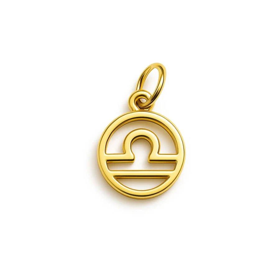 ⭐ Goldener Anhänger Fußanhänger pr. 585 ♥ Ergold