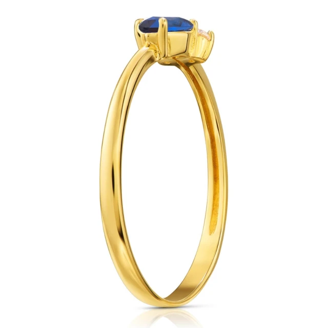 copy of Goldring mit Zirkonia SQUARE