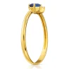 Goldring mit Strasssteinen SQUARE P2.1296 | ergold