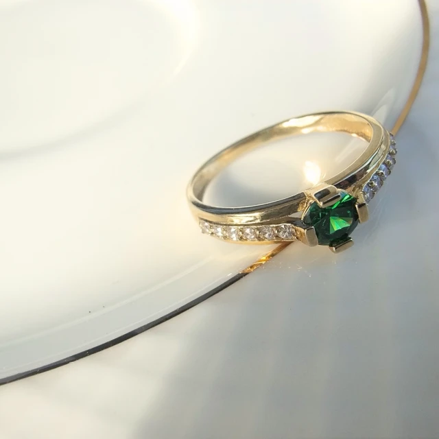 Moonlight Gold Ring