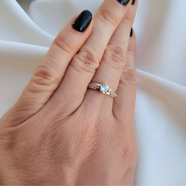 Moonlight Gold Ring
