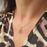 ⭐ Goldener Anhänger Fußanhänger pr. 585 ♥ Ergold