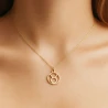 ⭐ Goldener Anhänger Fußanhänger pr. 585 ♥ Ergold