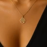 ⭐ Goldener Anhänger Fußanhänger pr. 585 ♥ Ergold