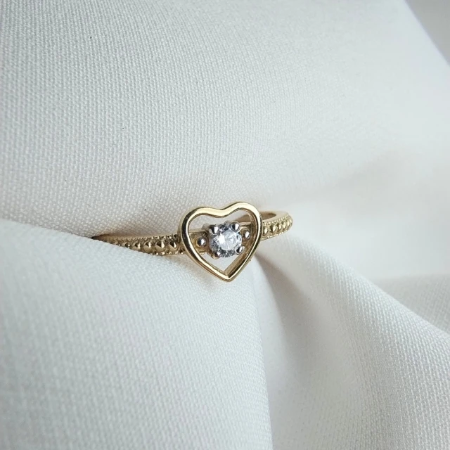 copy of Goldring mit Zirkonia SQUARE