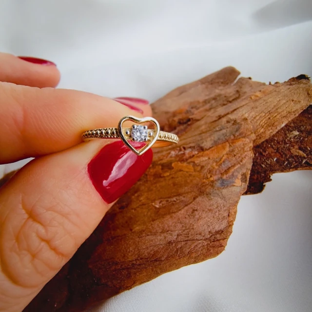 copy of Goldring mit Zirkonia SQUARE