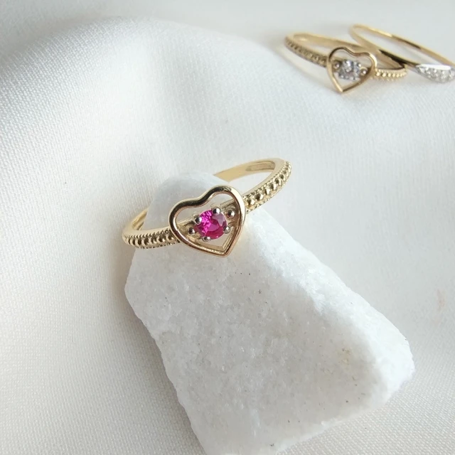 copy of Goldring mit Zirkonia SQUARE