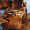 Goldring mit Strasssteinen SQUARE P2.1296 | ergold