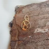 ⭐BYK  złoty wisiorek znak zodiaku pr. 585♥ Ergold