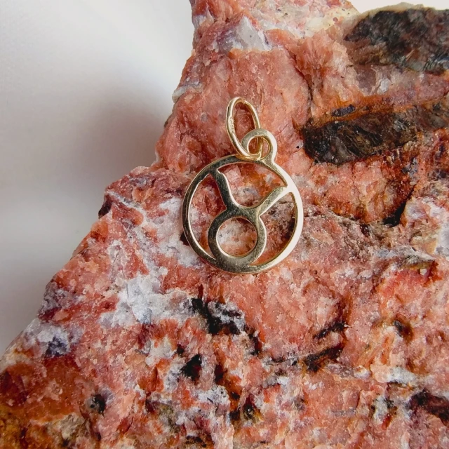 BYK złoty wisiorek znak zodiaku pr. 585