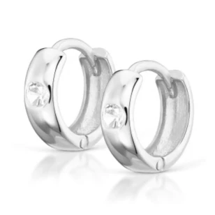 GOLD OHRRINGE RÄDER grün Zirkonia K1.338z | ergold