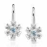Srebrne kolczyki Flowers KS3.2377| ERgold