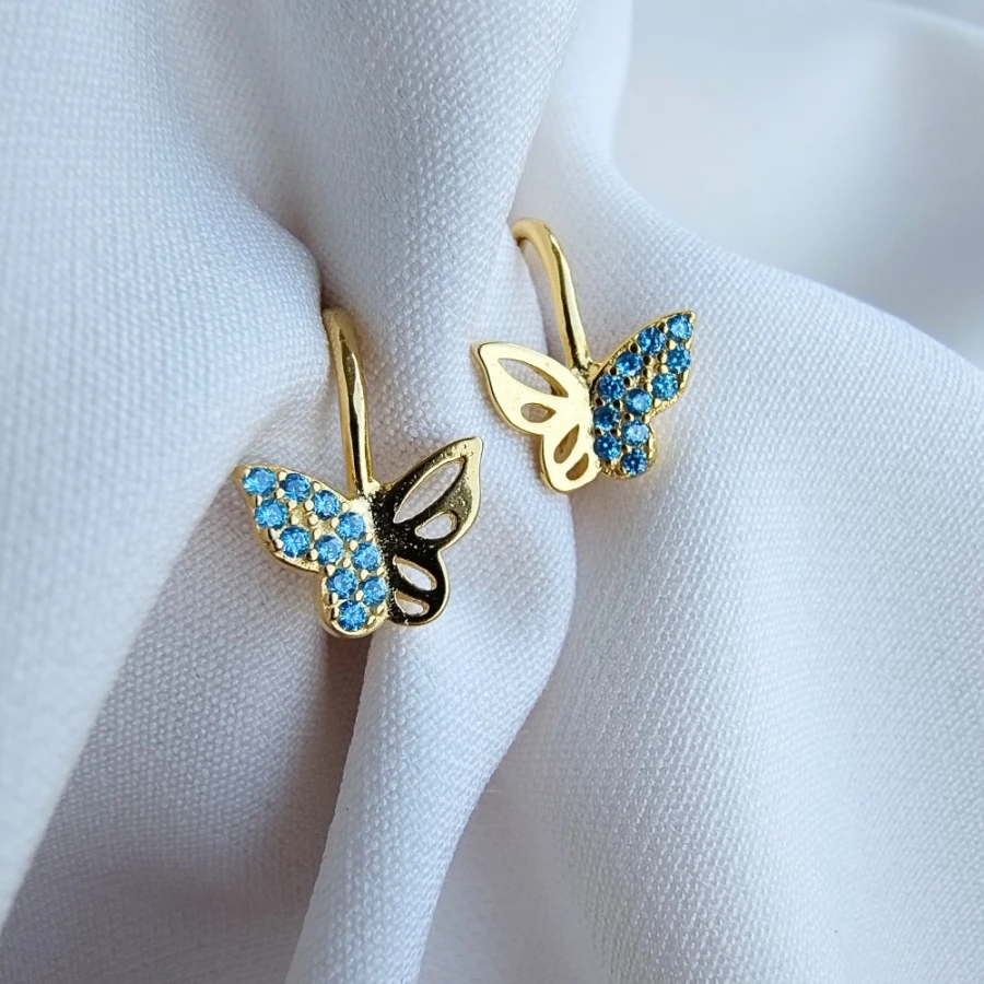 Ohrringe aus vergoldetem Silber "Charm of the Night"| ergold