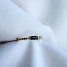 Goldring mit Strasssteinen SQUARE P2.1296 | ergold