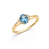 Goldring mit großem Stein P3.1615P | ergold