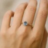 Goldring mit großem Stein P3.1615P | ergold