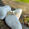 Gold Eingestreuter Ring Zirkonia-Geflecht prba 585 P1.23P | ergold