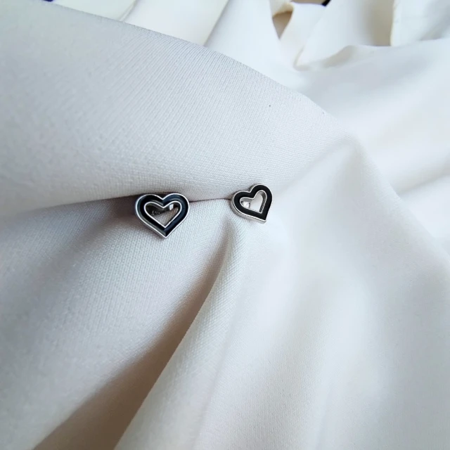 copy of Ohrringe aus vergoldetem Silber "Charm of the Night"