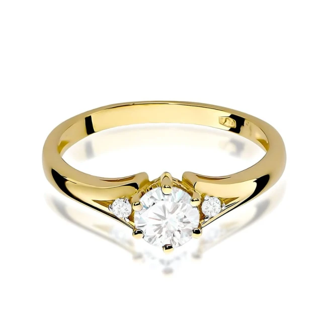 copy of Gold Ring 585 mit Diamant Diamant Diamant 0.30ct