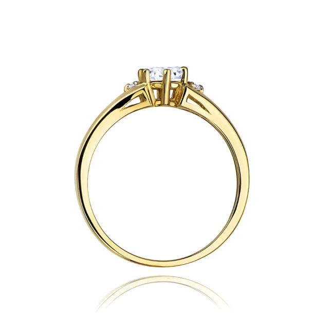 copy of Gold Ring 585 mit Diamant Diamant Diamant 0.30ct