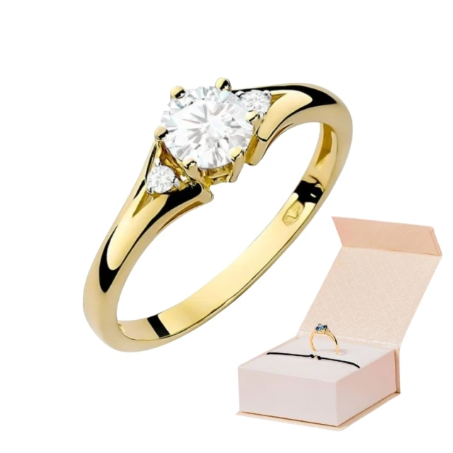 copy of Gold Ring 585 mit Diamant Diamant Diamant 0.30ct