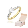 Gold Diamant Ring EY-45 0.10ct | ergold