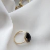 Goldring mit Strasssteinen SQUARE P2.1296 | ergold