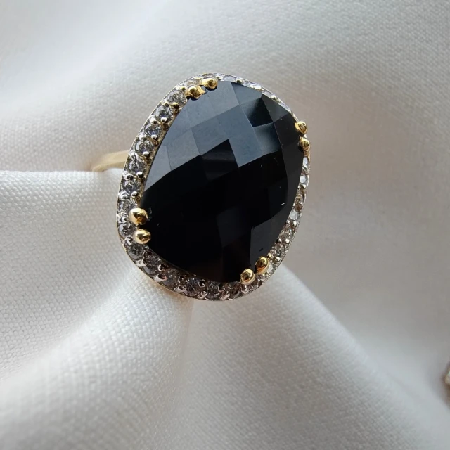 copy of Goldring mit Zirkonia SQUARE