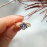 Goldring mit großem Stein P3.1615P | ergold